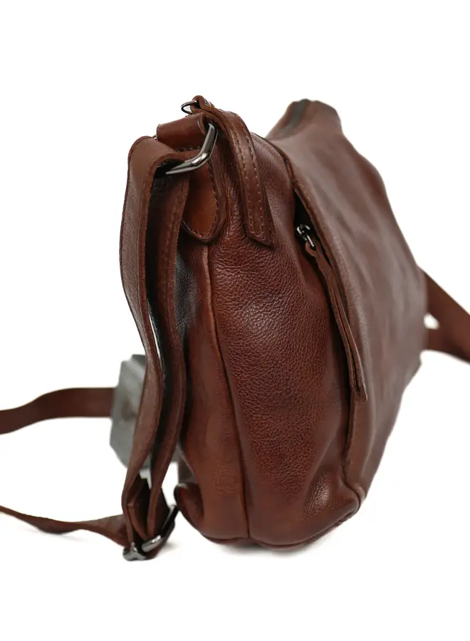 Schoudertas Stella MJ1999 Donkerbruin