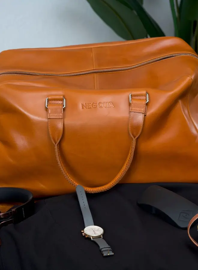 Valen Weekender Cognac