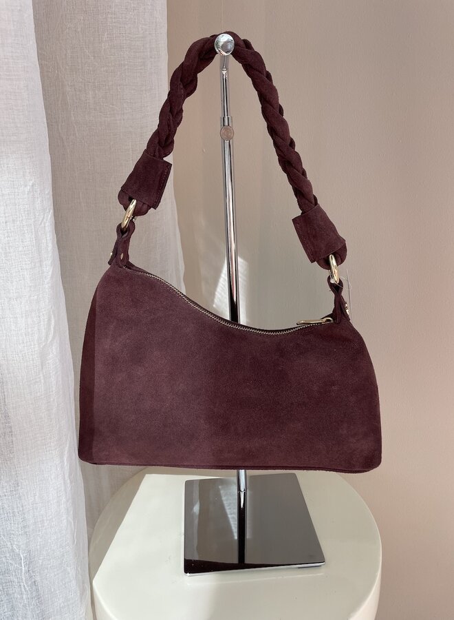 Penny Suede Bordeaux