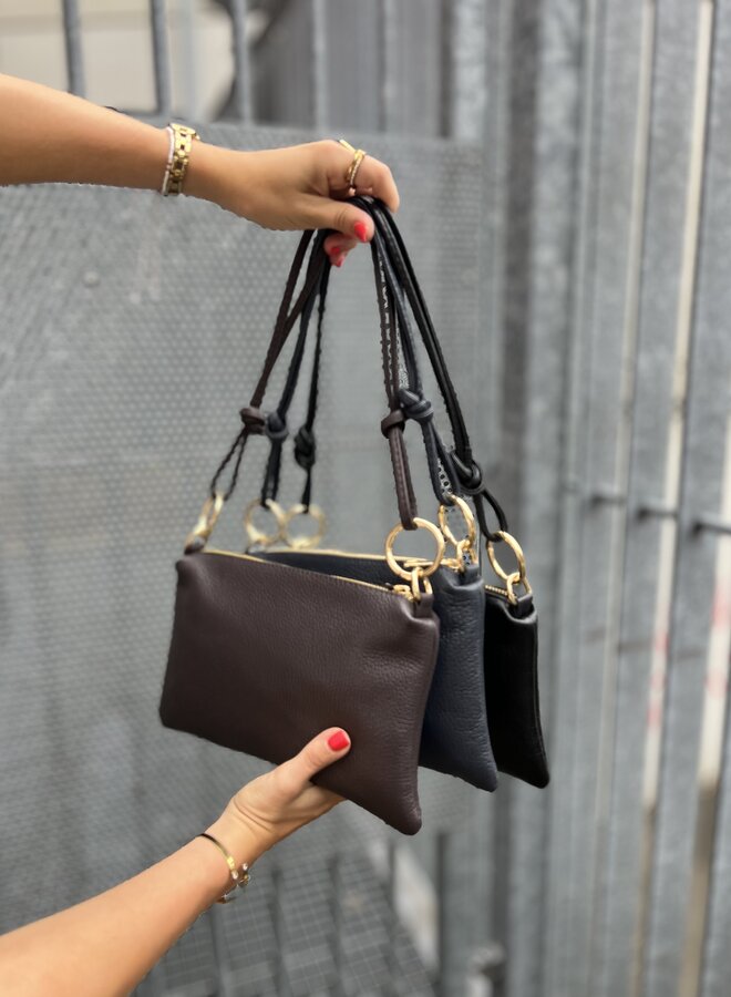 Pien Schoudertasje Donkerblauw