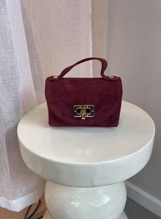 Jonna Suede Bordeaux