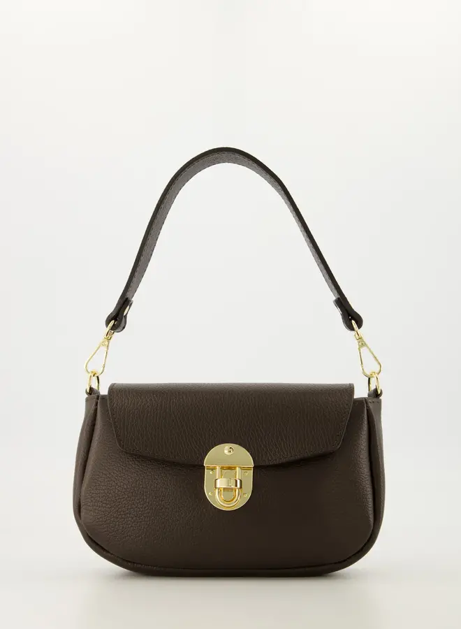 Marissa Schoudertasje Donkerbruin