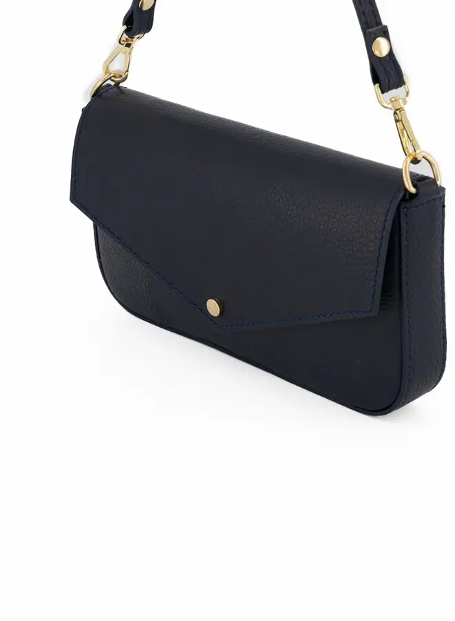 Brandy Clutch/Schoudertasje Donkerblauw