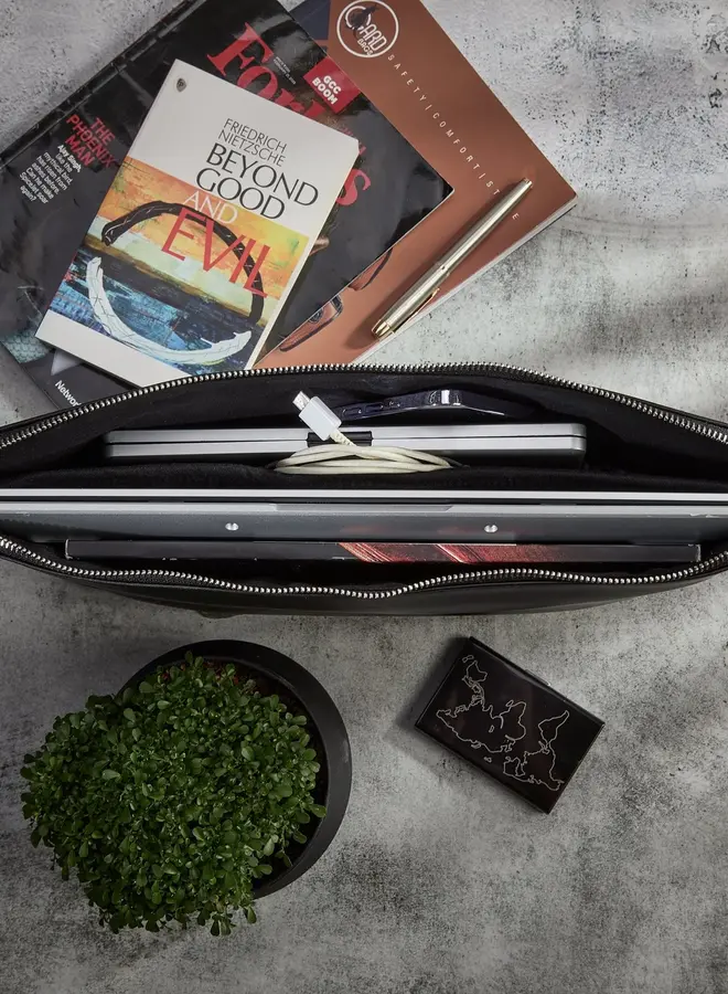 Alpha Laptop Sleeve Carry-All 15.6 inch Zwart