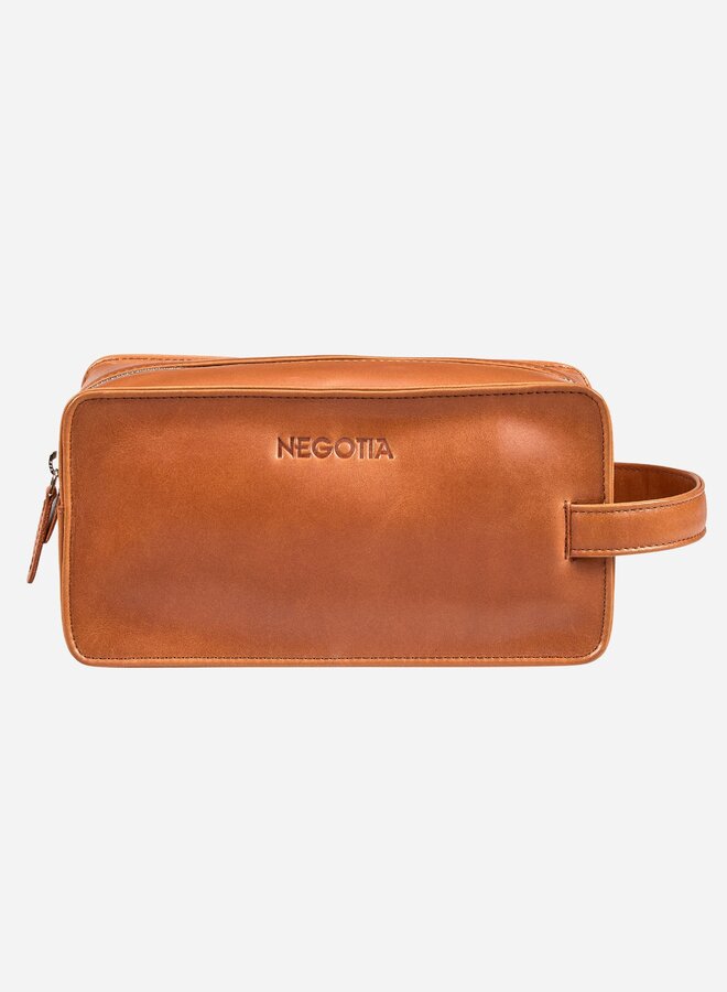 Caldre Toiletry Bag Cognac