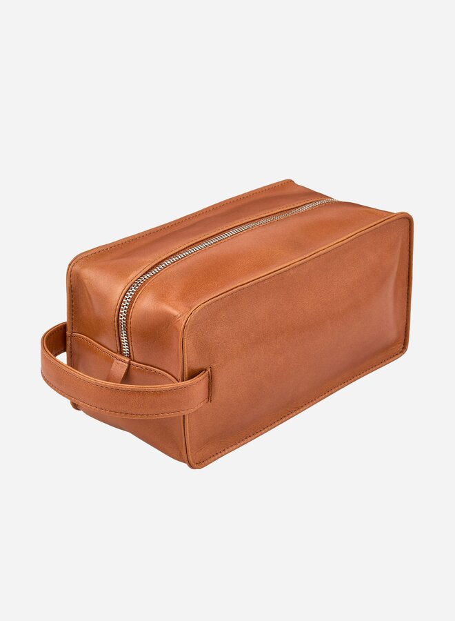 Caldre Toiletry Bag Cognac