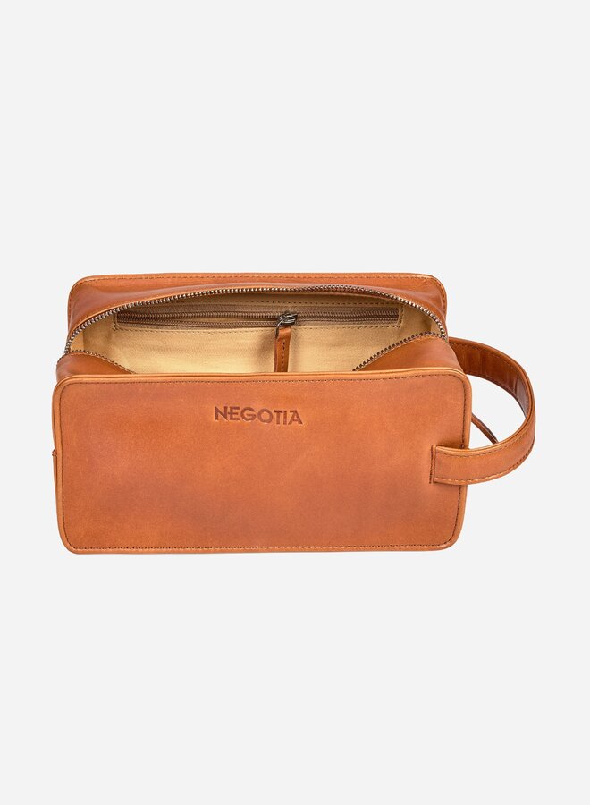 Caldre Toiletry Bag Cognac