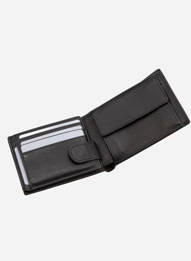 Elite Portemonnee Billfold Zwart