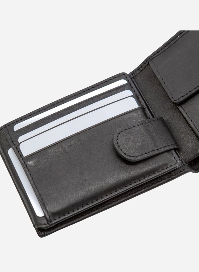 Elite Portemonnee Billfold Zwart