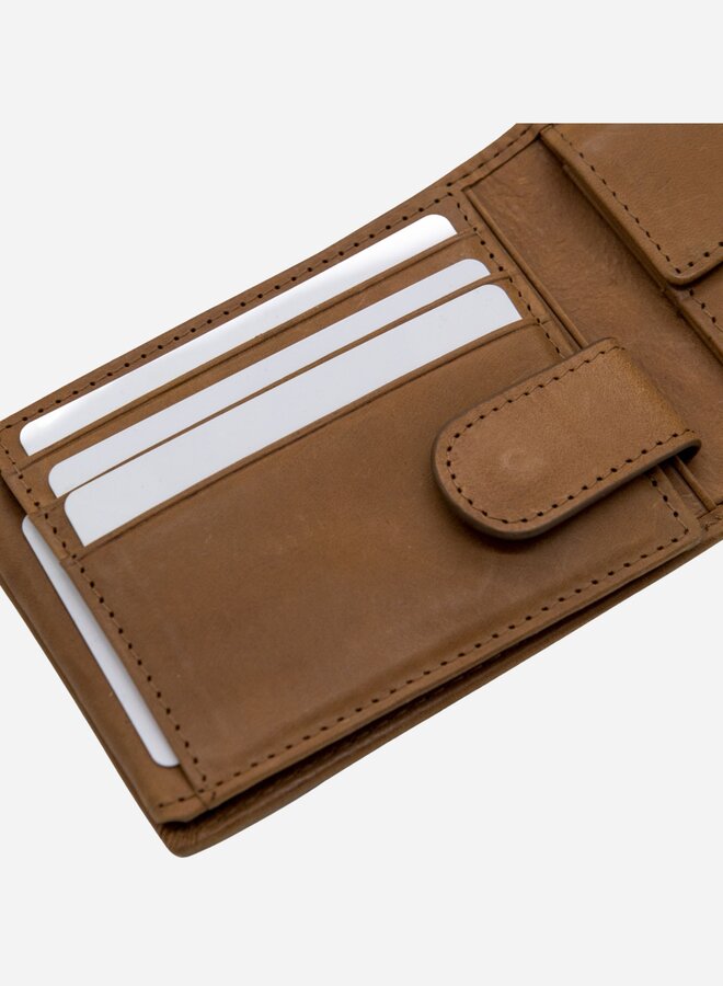 Elite Portemonnee Billfold Bruin