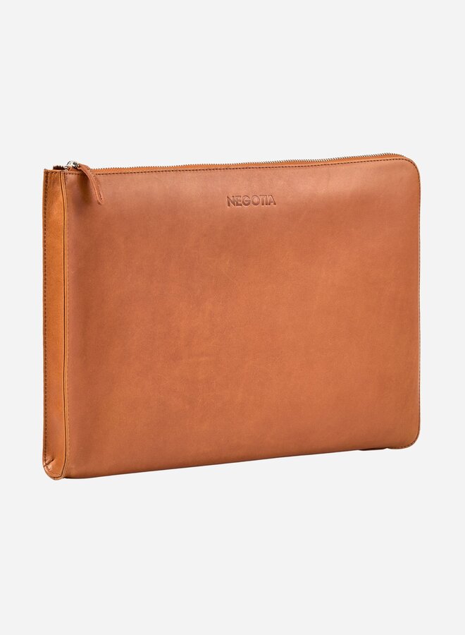 Alpha Document en laptop folio Bruin