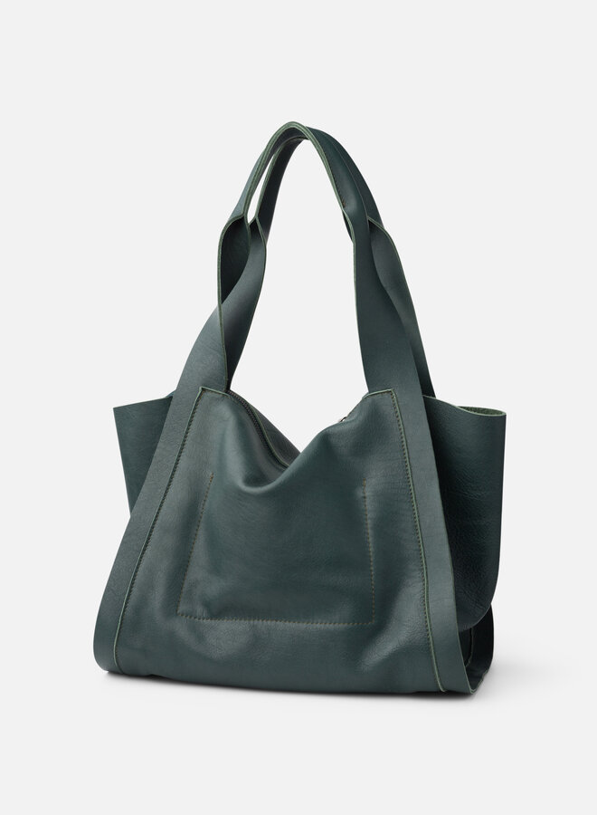 Vienna Shopper Donkergroen