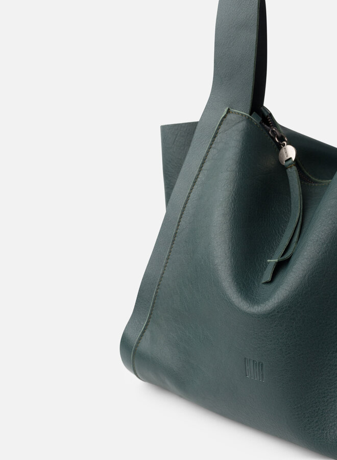 Vienna Shopper Donkergroen