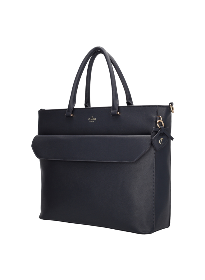 Cambridge Laptoptas 15.6 inch Blauw