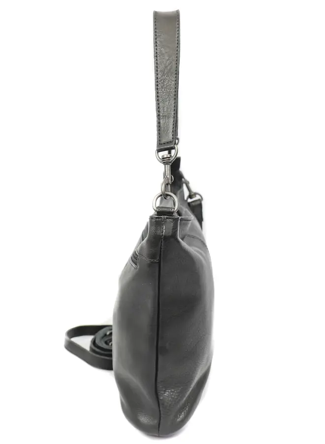 Schoudertas CP1297 Caprica buidel Zwart