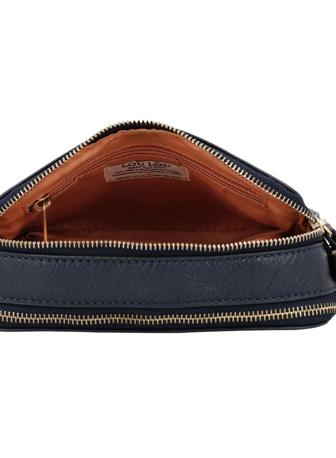 Zoe Schoudertas Donkerblauw