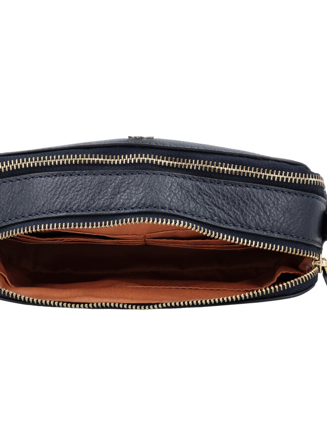 Zoe Schoudertas Donkerblauw