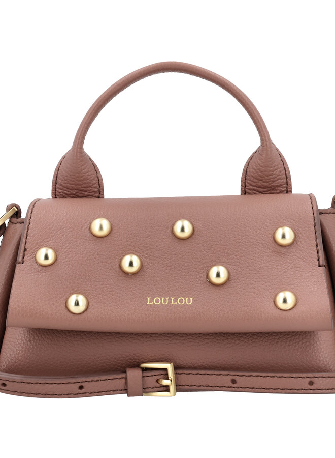 Mae Studs Handtasje Mocha Mousse