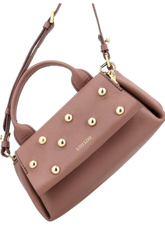 Mae Studs Handtasje Mocha Mousse