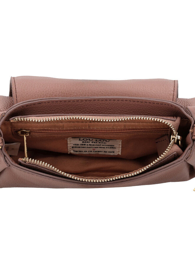 Mae Studs Handtasje Mocha Mousse