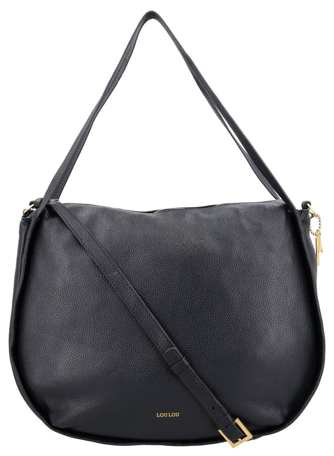 Lou Schoudertas L Donkerblauw