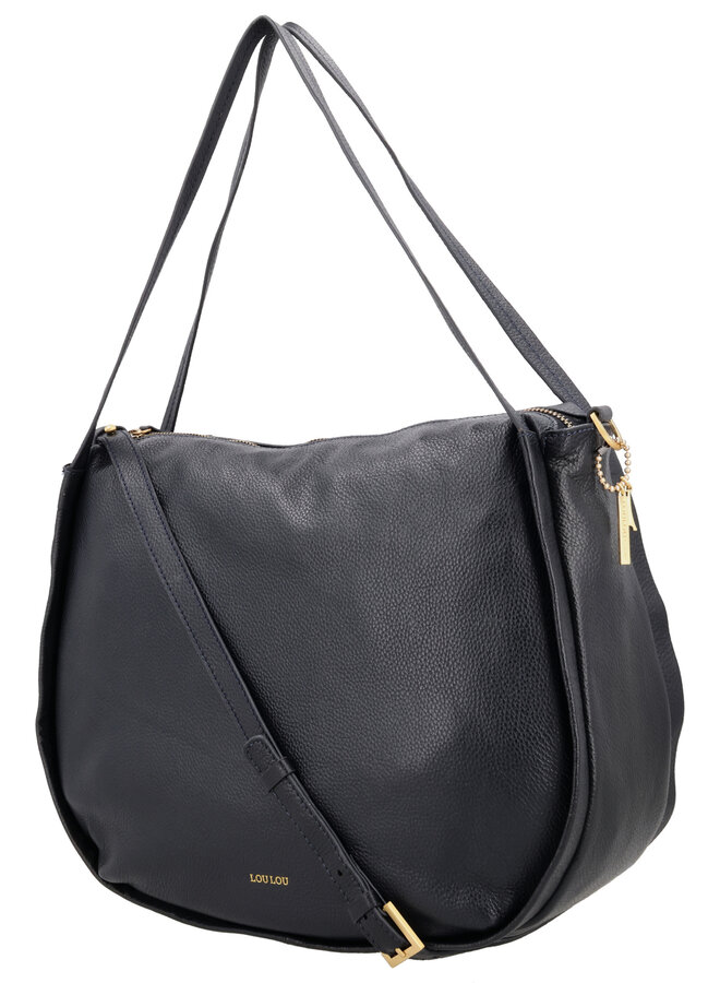 Lou Schoudertas L Donkerblauw