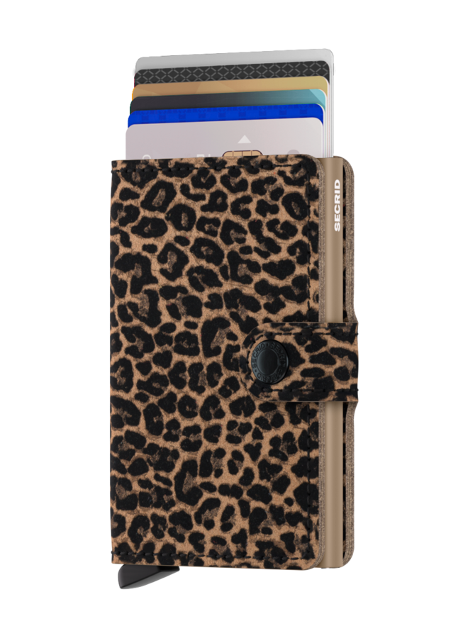 Mini Wallet Leo Beige