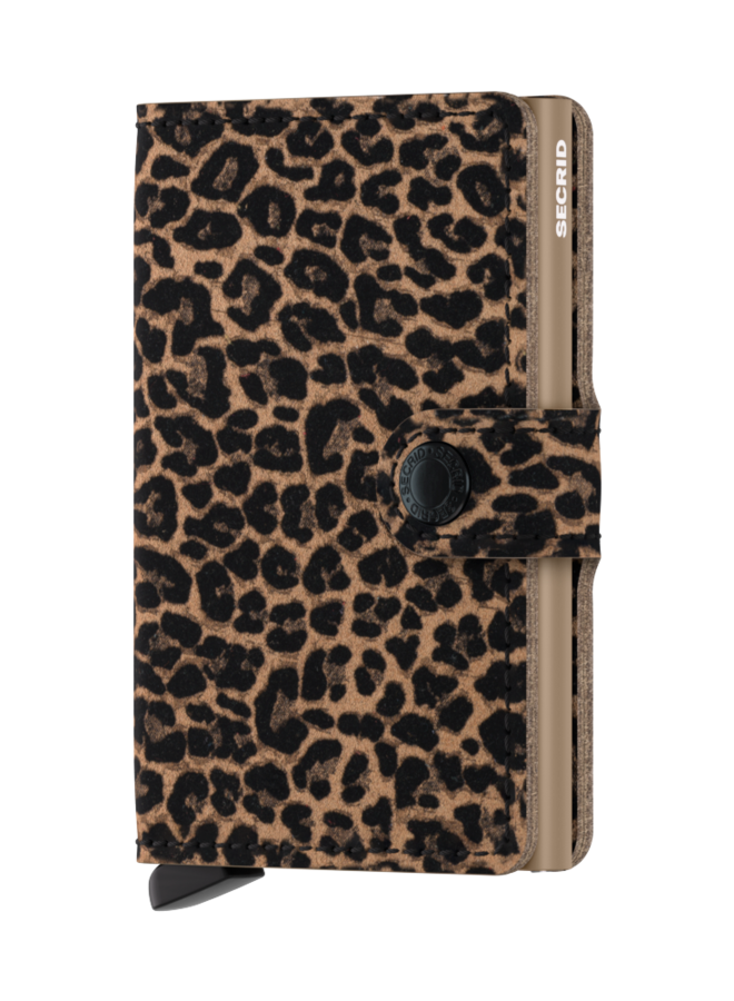 Mini Wallet Leo Beige