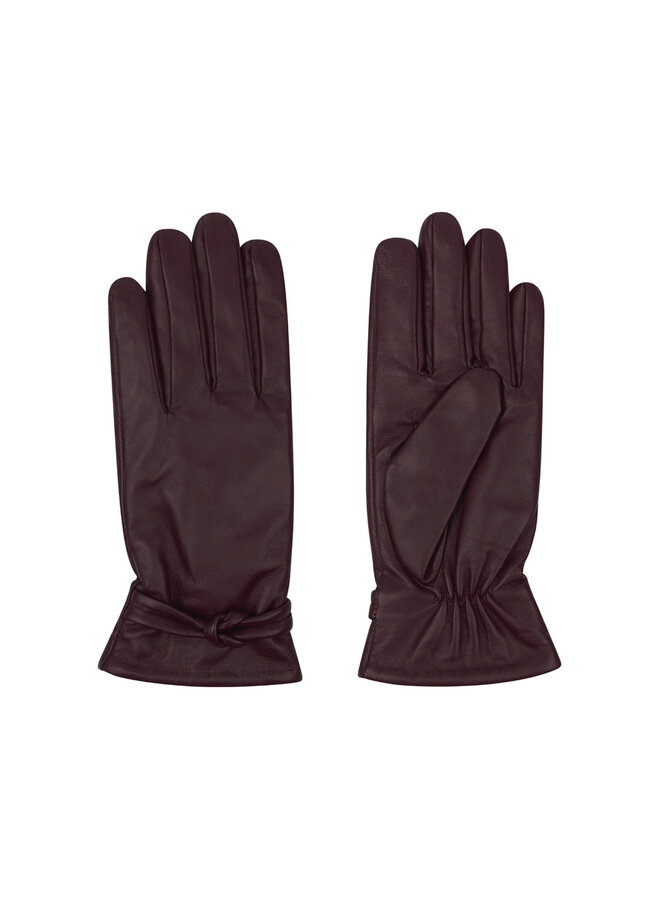 Handschoen Dot Bordeaux SM
