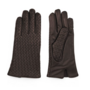 Handschoenen Braided Dark Brown S/M