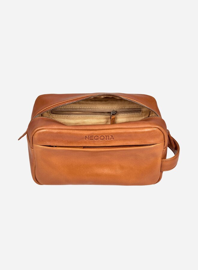 Mori Toiletry Bag Cognac