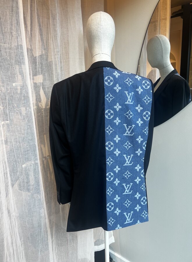 Blazer 1/2 Achterpand LV/Zwart