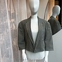 Cropped Blazer Rib Dior/Groen