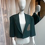 Cropped Blazer Gucci/Groen