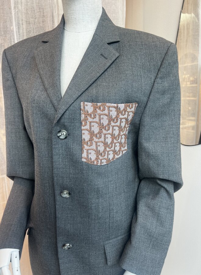 Blazer Borstzakje Dior/Grijs