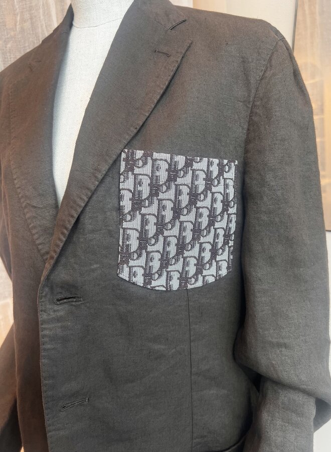 Blazer Borstzakje Dior/Donkerbruin