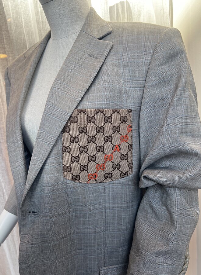 Blazer Borstzakje Gucci/Lichtgrijs
