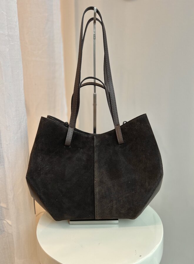 Polena Suede Donkerbruin