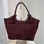 Lou Medium Suede Bordeaux