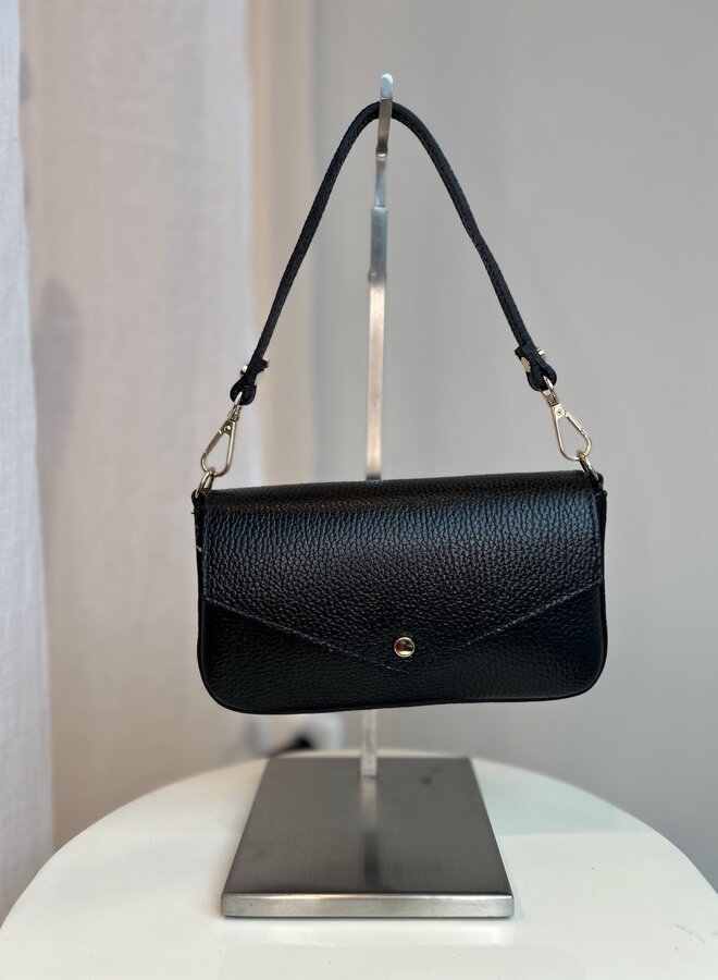 Brandy Clutch / Schoudertasje Zwart