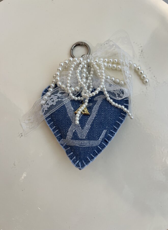 LV Bag Charm Heart