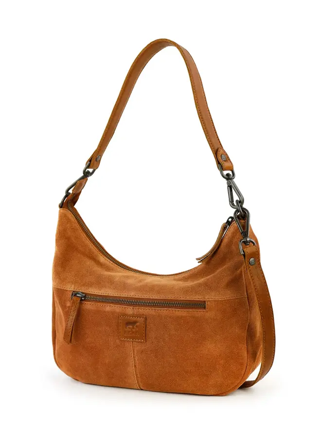 Schoudertas Dieuwke Cognac