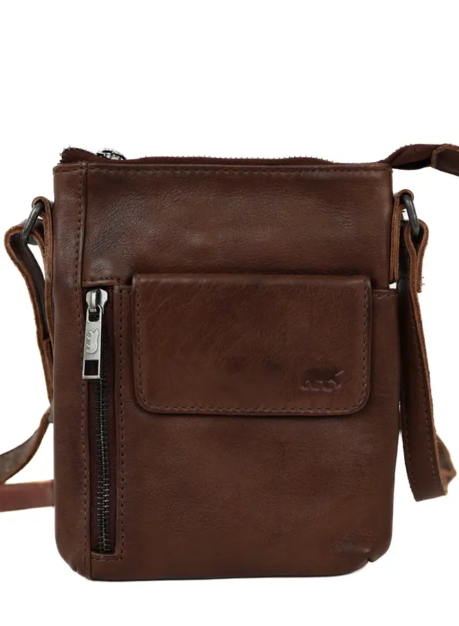 Schoudertasje Davide CP2327 Bruin