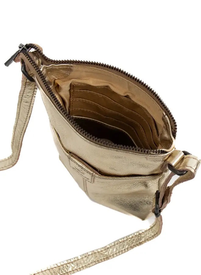 Schoudertasje Davide CP2327 Champagne