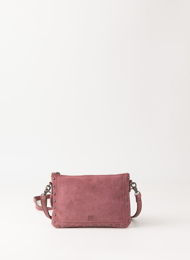 Perry Crossbody Suede Mauve