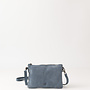Perry Crossbody Suede Blue Jeans
