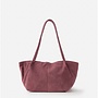 Somerville Schoudertas Suede Mauve