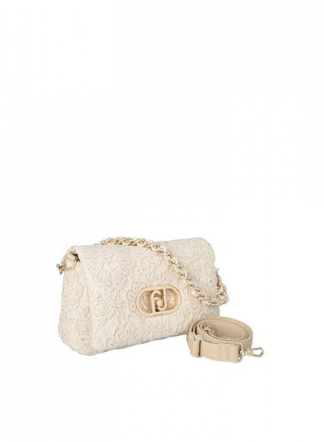 La Puffy M Crossbody Cream