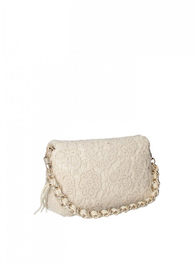 La Puffy M Crossbody Cream