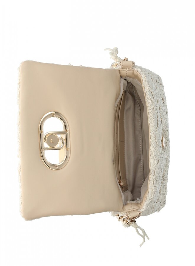 La Puffy M Crossbody Cream